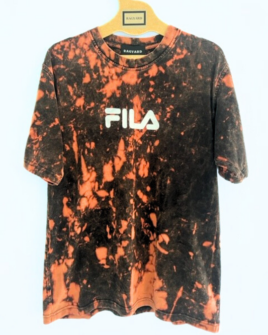 Vintage FILA Bleach sports T-shirt