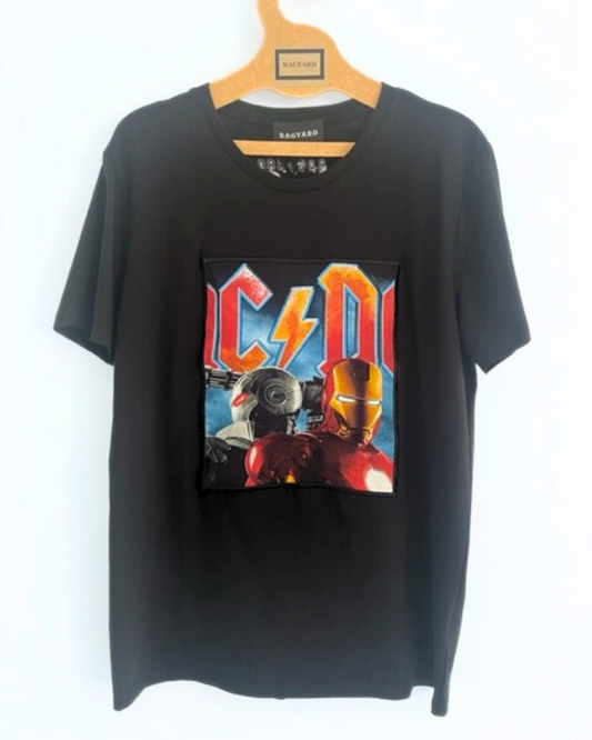 Vintage AC-DC Band panel T-shirt