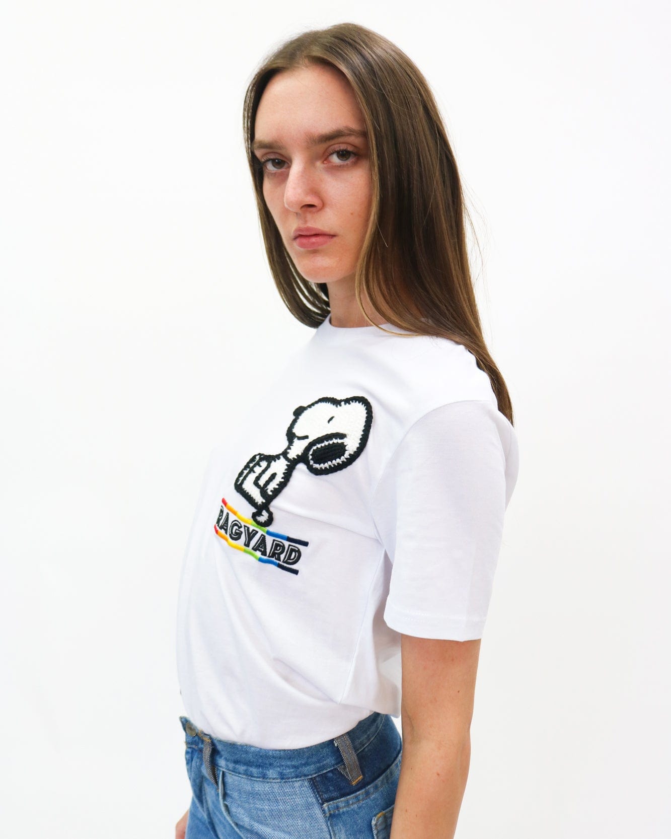 Ragyard X Peanuts Crochet Snoopy T-Shirt